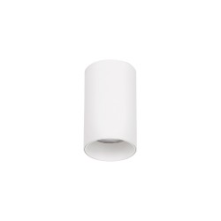 Sandy White Aluminium LED GU10 1x10 Watt IP20 AC220-240 Volt D: 6 H: 10 cm