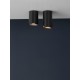Sandy Black Aluminium LED GU10 1x10 Watt IP20 AC220-240 Volt D: 6 H: 10 cm