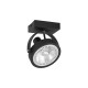 Sandy Black Aluminium LED AR111 35 Watt IP20 W: 13.6 L: 9 H: 17 cm