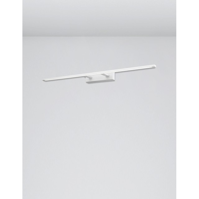 Sandy White Aluminum & Acrylic LED 30 Watt 230 Volt 2422Lm 3000 IP44 L: 96 W: 14 H: 6 cm 9053301