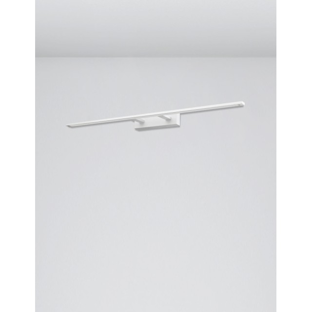Sandy White Aluminum & Acrylic LED 30 Watt 230 Volt 2422Lm 3000 IP44 L: 96 W: 14 H: 6 cm 9053301