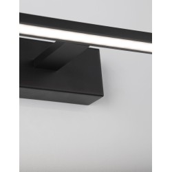 Sandy Black Aluminum & Acrylic LED 30 Watt 230 Volt 2422Lm 3000 IP44 L: 96 W: 14 H: 6 cm 9053302
