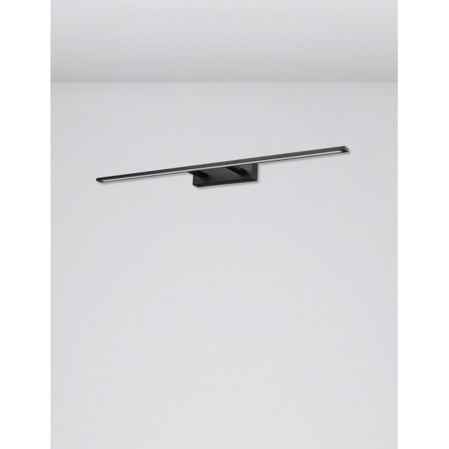 Sandy Black Aluminum & Acrylic LED 30 Watt 230 Volt 2422Lm 3000 IP44 L: 96 W: 14 H: 6 cm 9053302