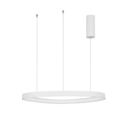 Dimmable Sandy White Aluminium &Acrylic LED 48 Watt 230 Volt 2400Lm 3000 IP20 D: 65 H: 150 cm 9053551