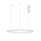 Dimmable Sandy White Aluminium &Acrylic LED 48 Watt 230 Volt 2400Lm 3000 IP20 D: 65 H: 150 cm 9053551