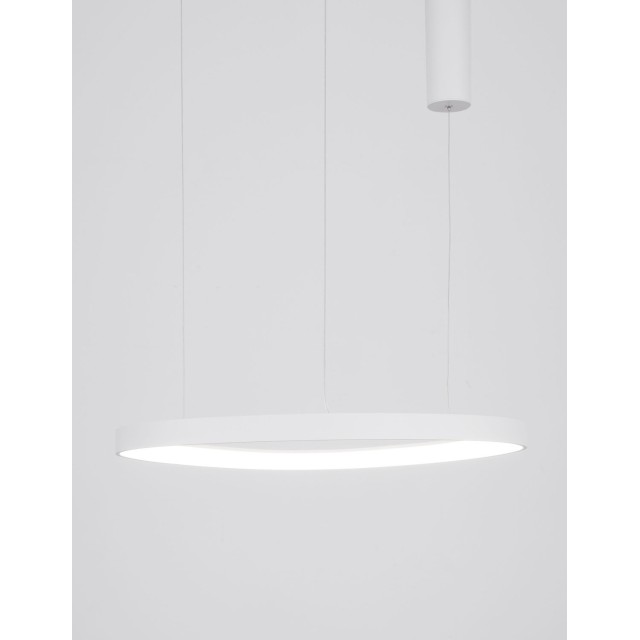 Dimmable Sandy White Aluminium &Acrylic LED 48 Watt 230 Volt 2400Lm 3000 IP20 D: 65 H: 150 cm 9053551