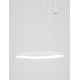 Dimmable Sandy White Aluminium &Acrylic LED 48 Watt 230 Volt 2400Lm 3000 IP20 D: 65 H: 150 cm 9053551