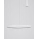 Dimmable Sandy White Aluminium &Acrylic LED 48 Watt 230 Volt 2400Lm 3000 IP20 D: 65 H: 150 cm 9053551