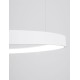 Dimmable Sandy White Aluminium &Acrylic LED 48 Watt 230 Volt 2400Lm 3000 IP20 D: 65 H: 150 cm 9053551