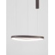 Dimmable Coffee Brown Aluminium &Acrylic LED 48 Watt 230 Volt 2400Lm 3000 IP20 D: 65 H: 150 cm 9053553
