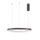 Dimmable Coffee Brown Aluminium &Acrylic LED 48 Watt 230 Volt 2400Lm 3000 IP20 D: 65 H: 150 cm 9053553