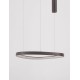 Dimmable Coffee Brown Aluminium &Acrylic LED 48 Watt 230 Volt 2400Lm 3000 IP20 D: 65 H: 150 cm 9053553