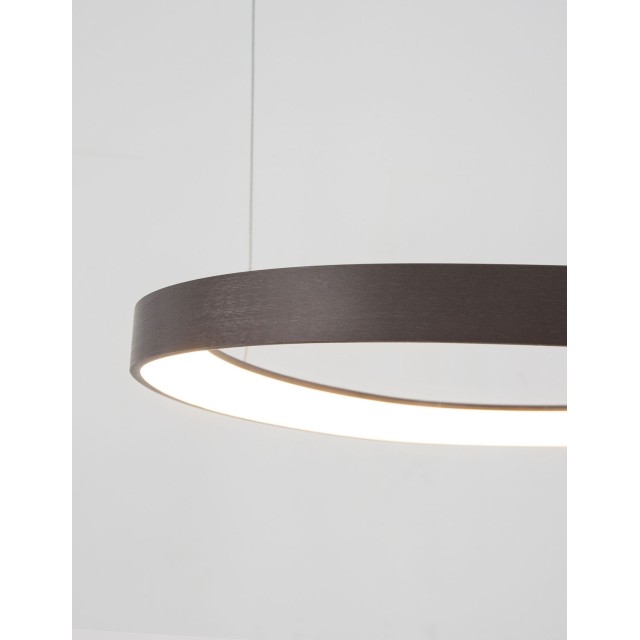 Dimmable Coffee Brown Aluminium &Acrylic LED 48 Watt 230 Volt 2400Lm 3000 IP20 D: 65 H: 150 cm 9053553