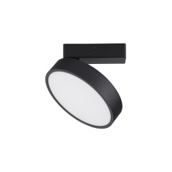 Sandy Black Aluminium & Acrylic LED 20W AC220-240V IP20 Philips TUV driver 1657Lm Beam: 120o CRI>80 D: 20 H:9.5 cm 2700-6000K CCT