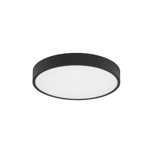 Sandy Black Aluminium & Acrylic LED 24W AC220-240V IP20 Eaglerise TUV TRIAC Dimmable driver 2341Lm Beam: 120o CRI>80 D: 40 H: 10 cm 2700-6000K CCT