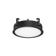 Sandy Black Aluminium & Acrylic LED 24W AC220-240V IP20 Eaglerise TUV driver 2341Lm Beam: 120o CRI>80 D: 40 H:12.5 cm Cut Out: 42 cm 2700-6000K CCT