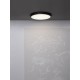 Sandy Black Aluminium & Acrylic LED 24W AC220-240V IP20 Eaglerise TUV driver 2341Lm Beam: 120o CRI>80 D: 40 H:12.5 cm Cut Out: 42 cm 2700-6000K CCT
