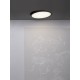 Sandy Black Aluminium & Acrylic LED 24W AC220-240V IP20 Eaglerise TUV driver 2341Lm Beam: 120o CRI>80 D: 40 H:12.5 cm Cut Out: 42 cm 2700-6000K CCT