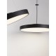 Sandy Black Aluminium & Acrylic LED 24W AC220-240V IP20 2341Lm CRI>80 Beam Angle: 120o D: 40 H1:5.5 H2:120 cm 2700-6000K CCT