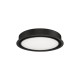 Sandy Black Aluminium & Acrylic LED 40W AC220-240V IP20 Eaglerise TUV driver 4491Lm Beam: 120o CRI>80 D: 60 H:12 cm Cut Out: 67 cm 2700-6000K CCT