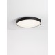 Sandy Black Aluminium & Acrylic LED 24W AC220-240V IP20 Eaglerise TUV TRIAC Dimmable driver 2341Lm Beam: 120o CRI>80 D: 40 H: 10 cm 3000K Dimmable