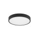Sandy Black Aluminium & Acrylic LED 24W AC220-240V IP20 Eaglerise TUV TRIAC Dimmable driver 2341Lm Beam: 120o CRI>80 D: 40 H: 10 cm 3000K Dimmable
