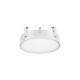 Sandy White Aluminium & Acrylic LED 24W AC220-240V IP20 Eaglerise TUV driver 2341Lm Beam: 120o CRI>80 D: 40 H:12.5 cm Cut Out: 42 cm 3000K Dimmable