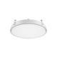 Sandy White Aluminium & Acrylic LED 80W AC220-240V IP20 Eaglerise TUV driver 9049Lm Beam: 120o CRI>80 D: 80 H:12.5 cm Cut Out: 83 cm 3000K Dimmable