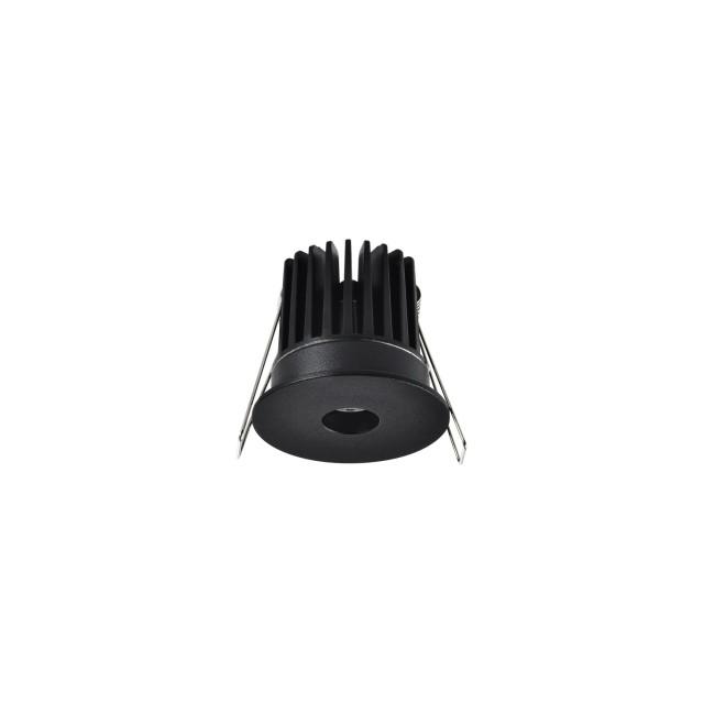 Black Aluminium 8 Watt 220-240 Volt 700mA 340Lm D: 6.2 H: 5.3 Cut out: 5cm 3000K IP20 Driver Eaglerise Included