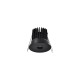 Black Aluminium 8 Watt 220-240 Volt 700mA 340Lm D: 6.2 H: 5.3 Cut out: 5cm 3000K IP20 Driver Eaglerise Included
