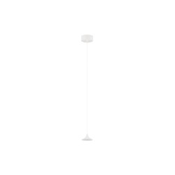 Triac Dimmable White AluminiumLED 6 Watt 220-240 Volt355Lm 3000K IP20D: 9.2 H: 150 cm Adjustable Height