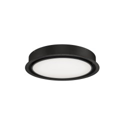 Sandy Black Aluminium & Acrylic LED 40W AC220-240V IP20 Eaglerise TUV driver 4491Lm Beam: 120o CRI>80 D: 60 H:12 cm Cut Out: 67 cm 3000K Dimmable