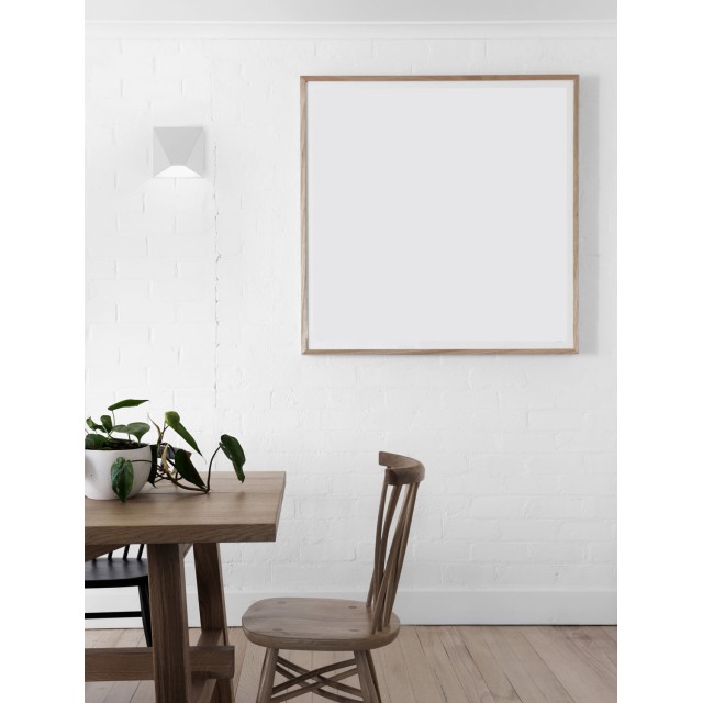 Sandy White Aluminium & Acrylic LED 3 Watt 230 Volt 134Lm 3000K IP20 L: 16 W: 5 H: 16 cm 9060930