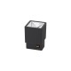 Sandy Black Aluminium 2.5W DC24V Osram W: 3.6 L: 3.6 H: 5.1 34Lm >90 3000K IP20