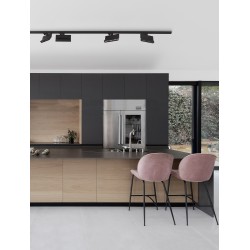 Sandy Black Aluminium 15 Watt 220-240 Volt 350mA L: 27.5 W: 3.9 H: 18.5 2000Lm 3000K IP20 Adaptor 4 wires Adjustable Driver Included
