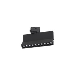 Sandy Black Aluminium 15 Watt 220-240 Volt 350mA L: 27.5 W: 3.9 H: 18.5 2000Lm 3000K IP20 Adaptor 4 wires Adjustable Driver Included