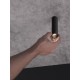 Sandy Black Aluminium LED 5 Watt 220-240 Volt 400mA 335Lm 3000K IP20 D: 3.2 H: 11.3 cm Cree Dimmable