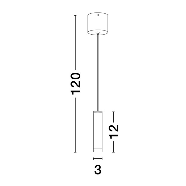 Brass Aluminium 5W AC220-240V  CRI>90 UGR