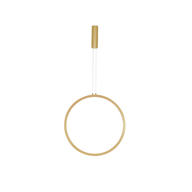 Gold Aluminium & Acrylic LED 35 Watt 230 Volt 1160Lm 3000K IP20 D: 60 H: 150 cm 9070168