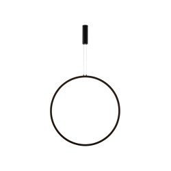 Sandy Black Aluminium & Acrylic LED 48 Watt 230 Volt 1684Lm 3000K IP20 D: 80.7 H: 200 cm 9070169