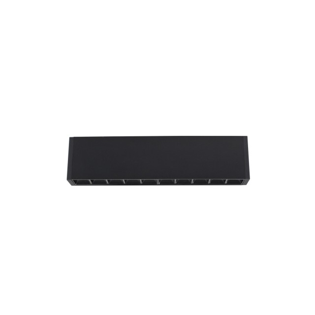 Γραμμικό Φωτιστικό LED Οροφής Μαύρο ματ 9080120 Nova Luce