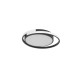Sandy Black Aluminium & Acrylic LED 22 Watt 230 Volt 1540Lm 3000K IP20 D: 40 H: 5 cm