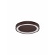 Coffee Brown Aluminium & Acrylic LED 30 Watt 230V 1590Lm 3000K IP20 D: 45 H: 5 cm 9081230