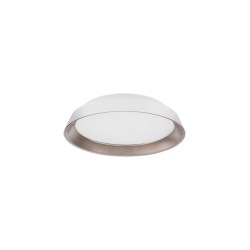 Sandy White Outside Coffee inside Aluminium & Acrylic LED 30 Watt 230V CRI 80 1665Lm 3000K IP20 D: 45 H: 9.5 cm 9081260