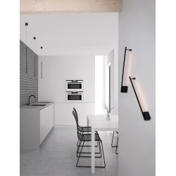 Sandy Black Aluminium LED 10 Watt 230 Volt 366Lm 3000 IP20 L: 60 W: 7 H: 3.5 cm 9081600