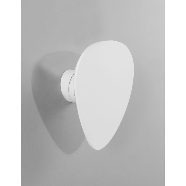 White Gypsum & Alumimium LED 10 Watt 220-240 Volt 927Lm 3000 IP20 D: 16 W: 8 H: 18 cm 9084071