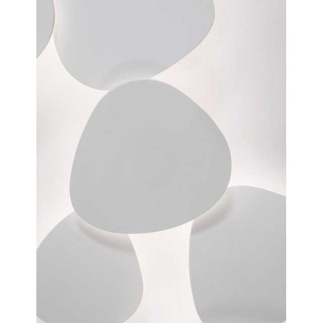 White Gypsum & Alumimium LED 10 Watt 220-240 Volt 927Lm 3000 IP20 D: 16 W: 8 H: 18 cm 9084071