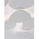 White Gypsum & Alumimium LED 10 Watt 220-240 Volt 927Lm 3000 IP20 D: 16 W: 8 H: 18 cm 9084071