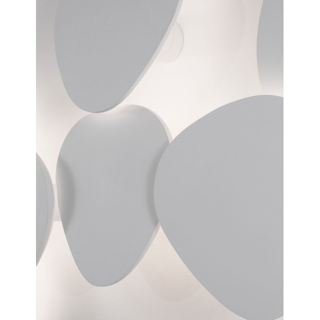White Gypsum & Alumimium LED 10 Watt 220-240 Volt 927Lm 3000 IP20 D: 16 W: 8 H: 18 cm 9084071