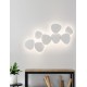 White Gypsum & Alumimium LED 12 Watt 220-240 Volt 1121Lm 3000 IP20 D: 20.5 W: 11 H: 22 cm 9084081